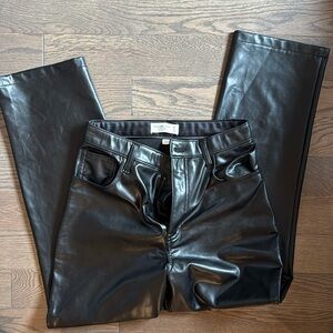 Abercrombie the 90s straight ultra high rise jean